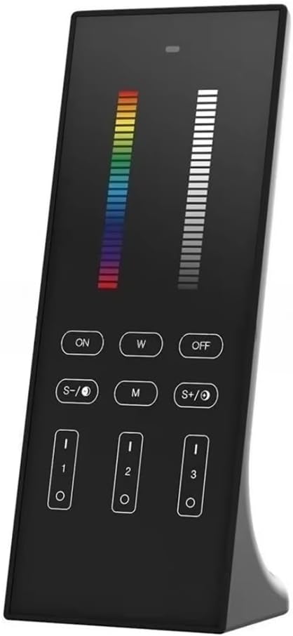 Y3 Brightness CCT RGB+CCT Vertical Remote 2.4GHz Control for LED Buld LED Strip Light Color Temperaturen Dimmer