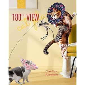 FAYOGOO Cat Cone Collar Soft – Adjustable Cat Recovery Collar After Surgery – Waterproof Soft Cone for Cats to Stop Licking