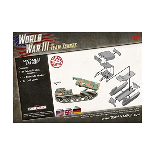 M270 MLRS batería de lanzacohetes en plástico pack de 3 2