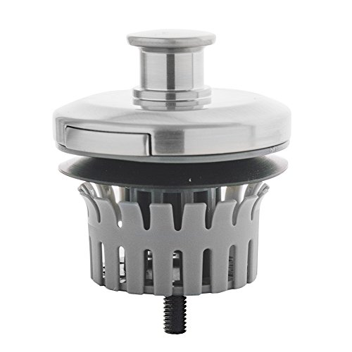 Bathtub-Drain-Strain-No-Clog-Bathtub-Drain-Stopper-Chrome