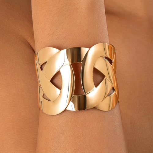 Image of Shining Diva Fashion Gold Plated Stylish Kada Bangle Cuff Bracelet for Women & Girls