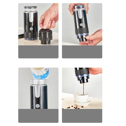 Cafetera portátil automática con capacidad 160 ml miniatura 7