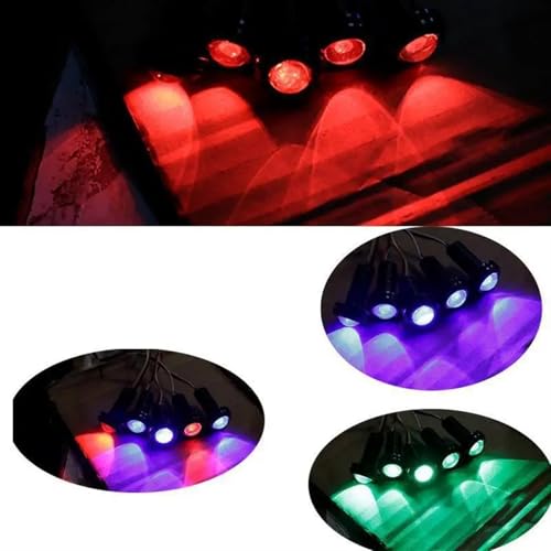 Kit Luces RC 10 Modos de iluminación ajustables para carrocerías Slash 1/10 6
