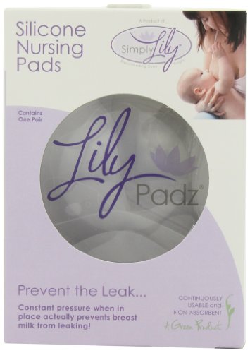 LilyPadzÃ‚Â® Reusable Silicone Nursing Pads Single Pair Regular Size