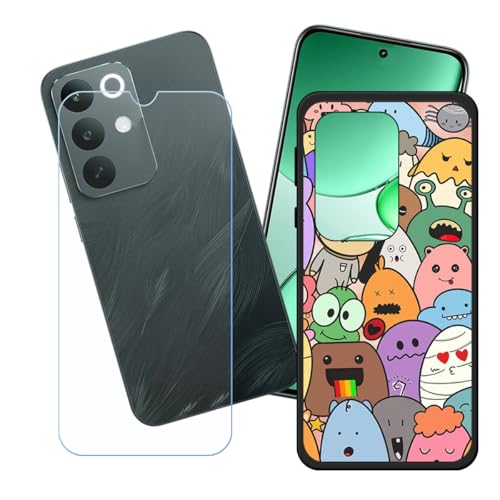 LCEHTOGYE Kp Realme C85 Pro +KXXN[veN^[pP[XAKp Realme C85 Pro (6,8")ƌ݊̂ubN\tgTPUVRQP[XیJo[ LH73