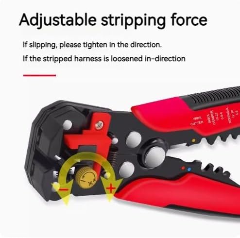 Miniatura 4 de Kit de herramientas de prensado, alicates engarzadores de virola con 258 piezas de bloques de terminales aisladosterminales de alambre, incluyendo