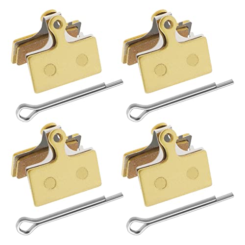 The Lord of the Tools 4 works Bicycle Disc Brake Pads Compatible with Shimano Deore M610 M615 M6000 SLX M666 M675 M7000 XT M785 M8000 Saint BR-M820 Disc Brakes Sintered Metal