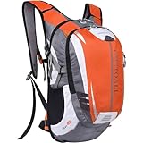 LOCAL LION Cycling Backpack, Small Hiking Backpack, Waterproof Bike Biking Backpacks - Lightweight for Skiing Running 18/25L