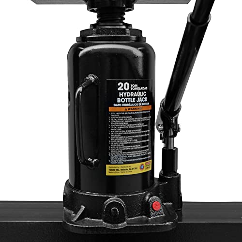 Torin ATY20011B Steel H-Frame Hydraulic Garage/Shop Floor Press With Stamping Plates, 20 Ton (40,000 Lb) Capacity thumb #8