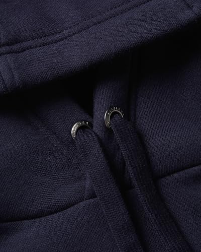 Tommy Hilfiger Men's Medium Weight Fleece Hoodie Sweatshirt with Signature Stripe Logo3