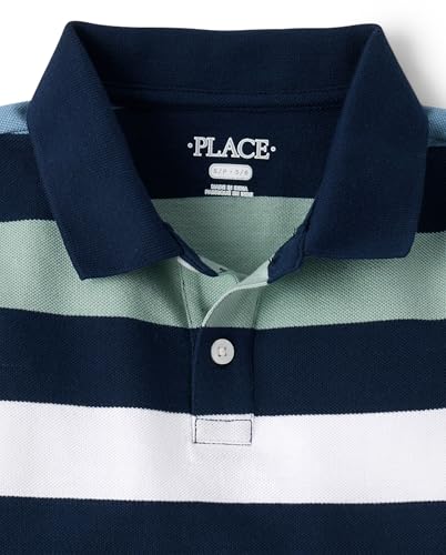 Image of The Children's Place Boys' Uniform Short Sleeve Pique Polo