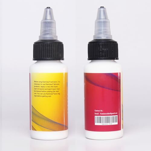 Lace Glue for Wigs Waterproof Super Hold, Transparent Wig Glue for Lace Front Wigs, Lace Wig Adhesive, Invisible Wig Bonding Glue Latex Free, Perspiration Resistant (1.3OZ) - Image 3