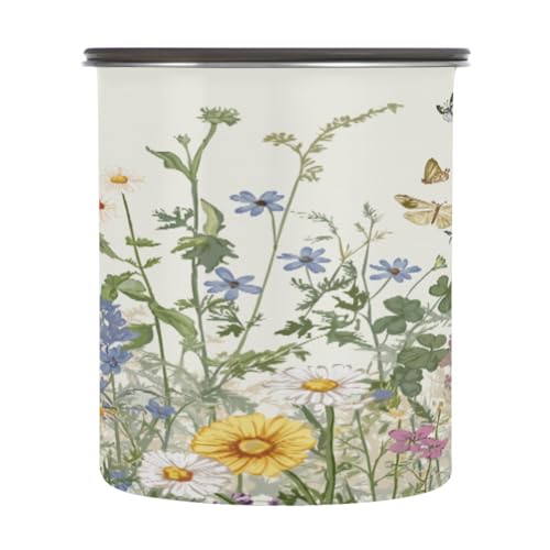 Contenedor hermético de acero inoxidable para café 900ml