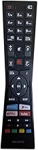 NEW Replacement for JVC RM-C3338 RC43101P Remote Control for JVC Smart TVs with Fplay YouTube Netflix Buttons Universal Bush TV Remote - No Setup Required LT-24C680 LT-24C685 LT-32C695 LT-32C795