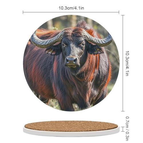 Dessous de verre en céramique et liège premium pour protéger vos tables - 3