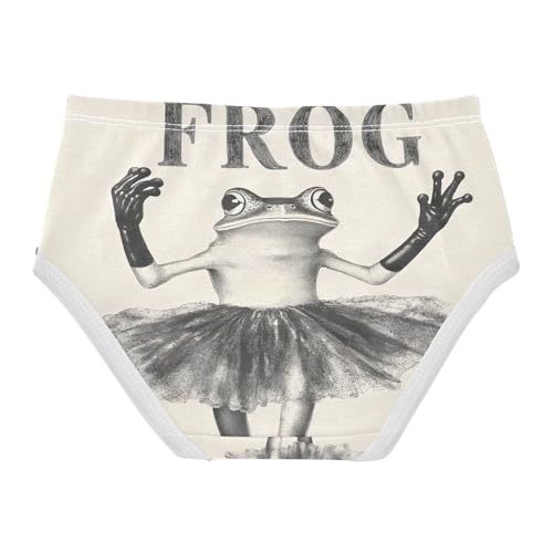 Funny Black Ballet Frog Toddler Girls's Underwear 2T 202b89732