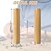 2 PCS Bamboo Knot Grippers Knot Grippers Tool for Silicone Beads Bead Knotting Kool (Bamboo)