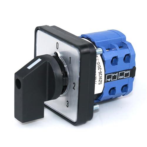Interrupteur a cames rotatif a deux poles SZW26 pour circuit electrique