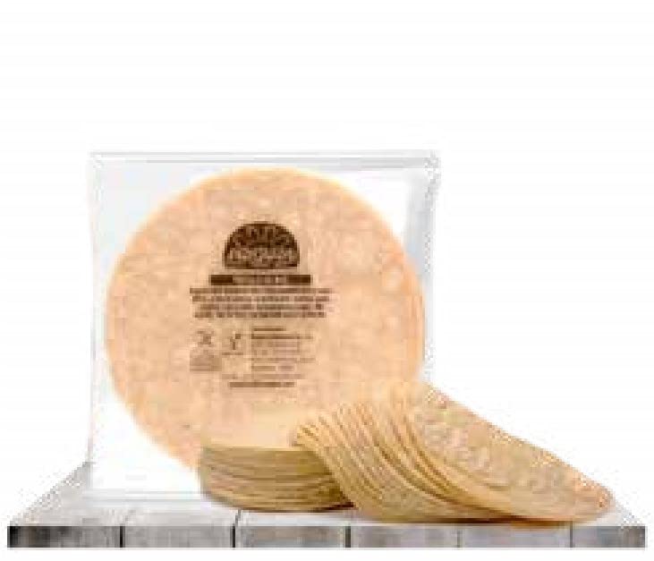 Tortilla de maíz blanco (20uds) 12cm PACK DE 6