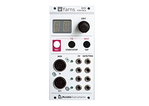 Mutable Instruments Yarns Midi to CV Interface and Sequencer Arpeggiator Eurorack Synth Module