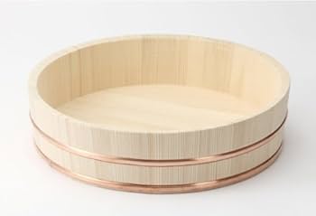 【特大サイズ】 木製寿司桶 直径54cm 木桶　寿司桶　飯台　半切 楽天市場】すし桶 寿司桶 飯台 木製 33cm 約5合用 和の里