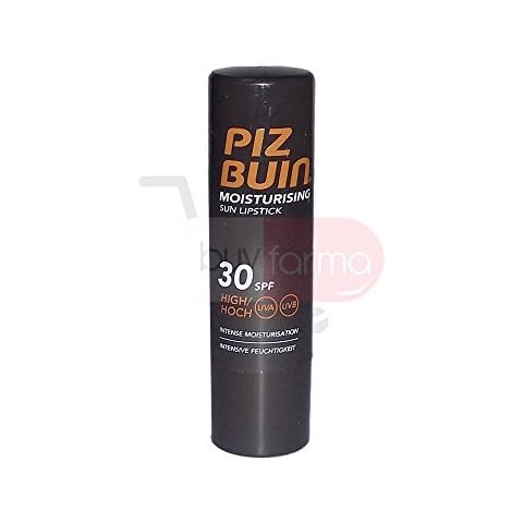 2 x 4.9g Piz Buin Sun Lipstick Lip Balm SPF 30 Cover