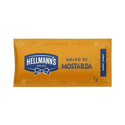 MOSTARDA HELLMANN´S SACHÊ 7G CAIXA 168 UNIDADES