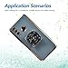 SCCCF 40MM Type-C Cooling Fan, Mobile Phone Cooler with Holder,Pad Cooler for All Phone Models and Laptop Under 10 Inches