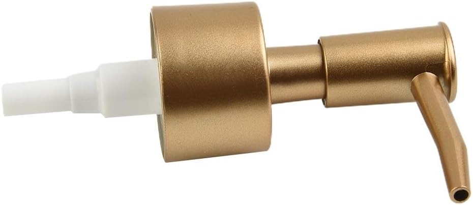 Soap Pump Replacement, Soap Dispenser Pump Replacement Standard 28/400 Pump Head, Reusable Replacement Pump for Soap Dispenser(Matte Gold) - Image 8