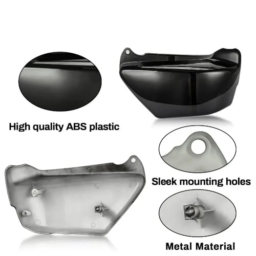 Couvercle de batterie pour moto Magna VF750 carénage noir haute résistance 1994-2004 - 4