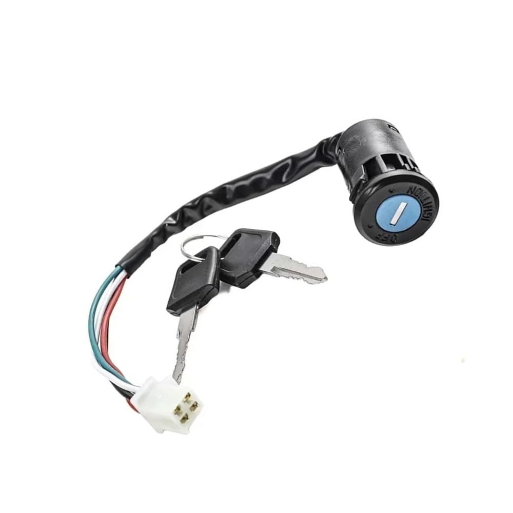 Commutateur d'allumage 4 broches Plastic A pour pit bike et quad