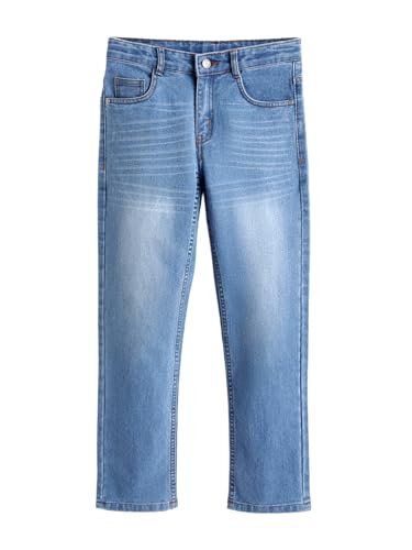 Image of Urbano Juniors Boy's Loose Baggy Fit Washed Denim Jeans Stretchable