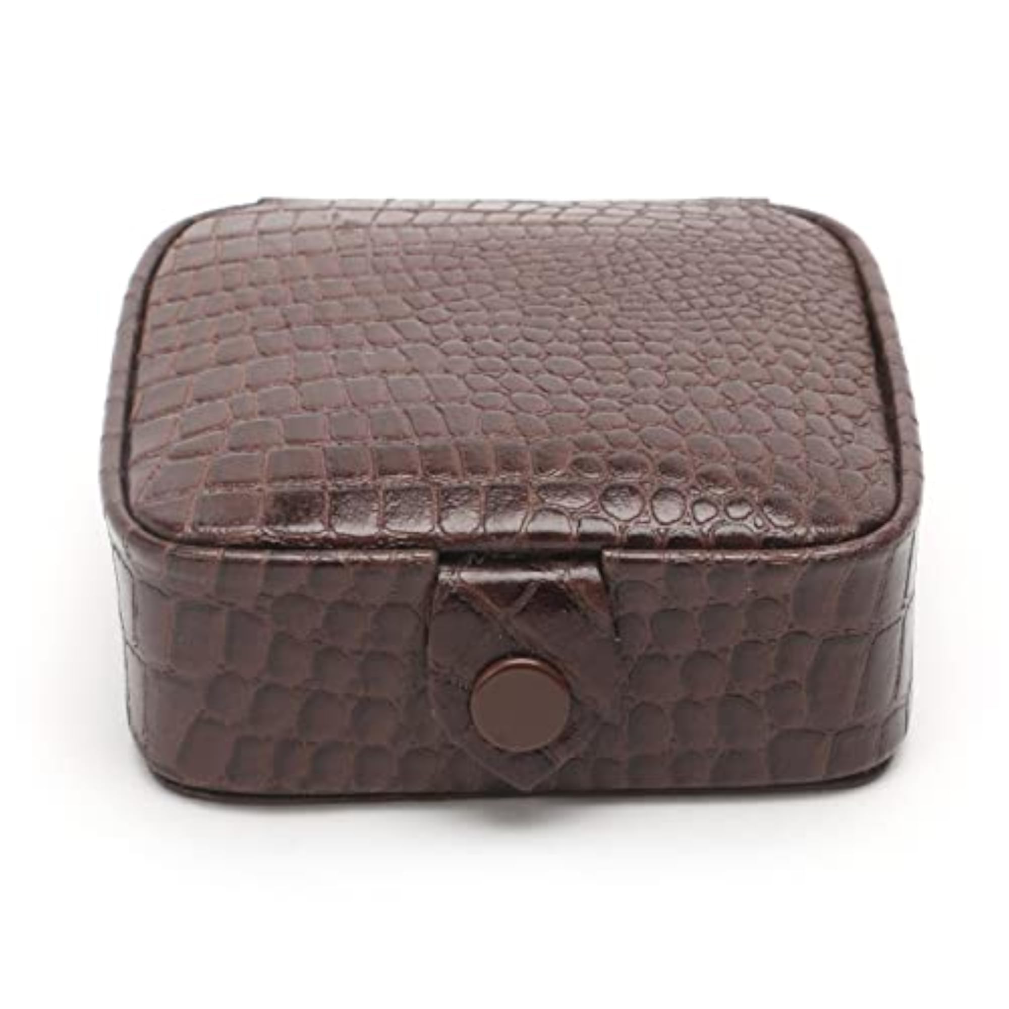 Red Cherry Genuine Leather Multi-Purpose Jewelry Container