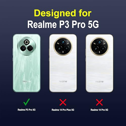 Image of Zapcase Back Case Cover for Realme P3 Pro 5G | Compatible for Realme P3 Pro 5G Back Cover | Liquid Silicon Magic Case with Camera Protection | Sapphire