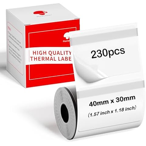 Étiquettes transparentes Phomemo M110 M220 Cover