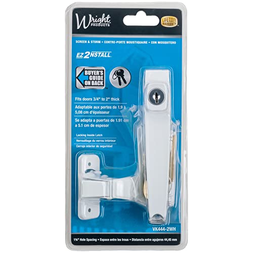Screen Door Lock Screen Door Push Button Latch Storm Door Handle ...