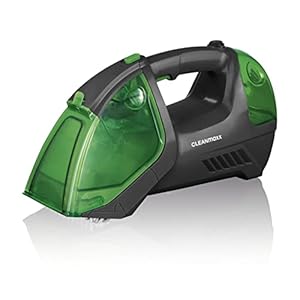 CLEANmaxx Kussen- en tapijtreiniger, draadloos, draagbaar en handig, geschikt voor gestoffeerde meubels, matrassen, tapijten en autostoelen, 2200 mAh accu voor maximaal 15 minuten continu gebruik,