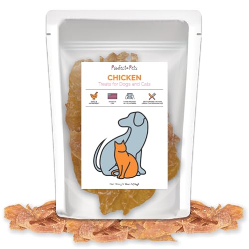 Pawfect Pets Single Ingredient Dehydrated Chicken Breast Treats f...