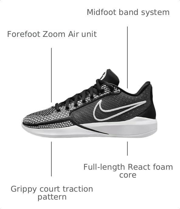 Image of Nike Unisex Adult Sabrina 1 Basketball Shoes