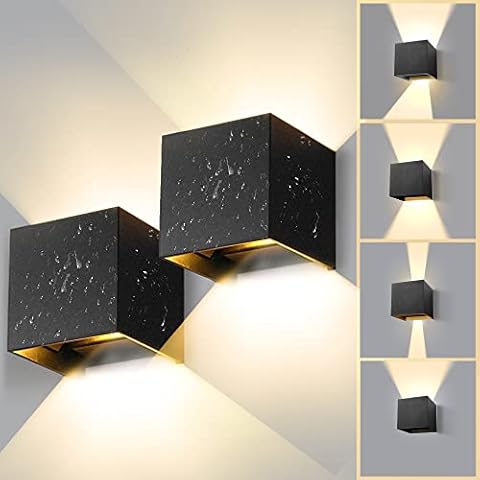 CHENBEN 12W Dimmable LED Outdoor Wall Lights Cover