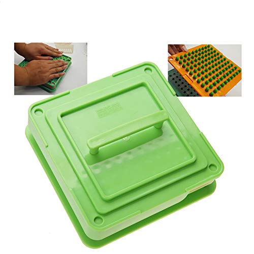 2 Arten 100 Löcher leerer Kapselfüller mit Pulverstreuerplatten, Kapselfüllgerät Kapselfüllmaschine zum befüllen von Kapseln, Vitamine Kräuter