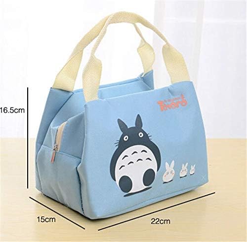 Zcm Lunch Bag Cartoon insulation bag Stitch cute lunch box bag barbecue handbag Outdoor ice tote bag (Color : 1)