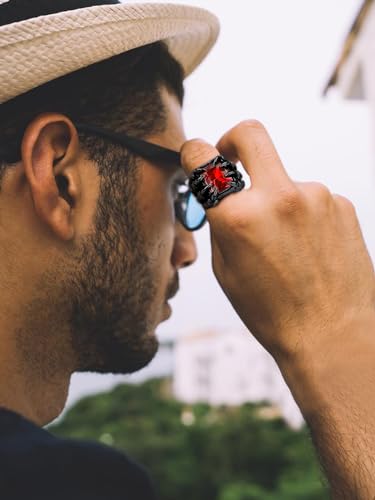 Bestyle BTR27375H-81-09 Goth Men'S Black Ring Gothic Dragon Claw Ring thumb #5