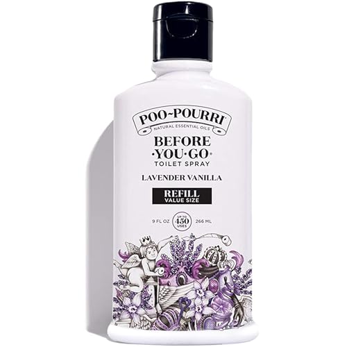Image of Poo-Pourri Before-You- go Toilet Spray, 9 Fl Oz, Lavender Vanilla