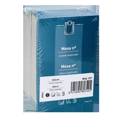 MAKRO Professional TALONARIO Mesa MPRO 8º DUP Cover