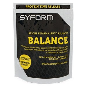 SYFORM Balance 500g. PROTEINA DEL CASEINATO Gusto BANANA-VANIGLIA.