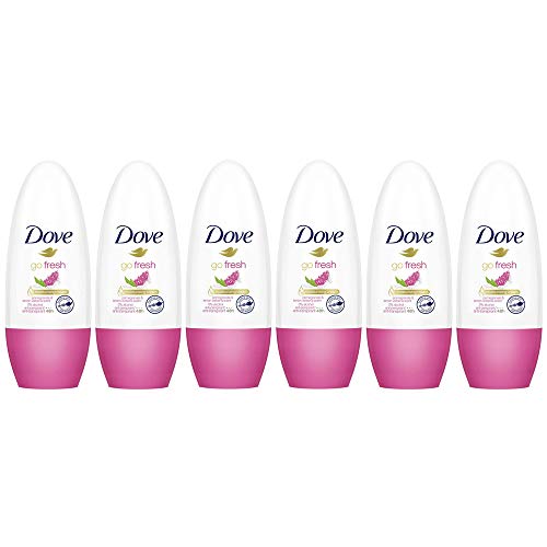 Dove Go Fresh Pomegranate Roll-On Anti-Perspirant Deodorant 50ml (6 Pack)