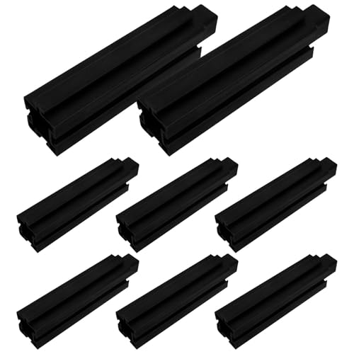 SHINEOFI 8 Pièces Support en Plastique pour Jardinière de Balcon, Base Surélevée Polyvalente Compatible Potager D'extérieur pour Jardinage la Maison