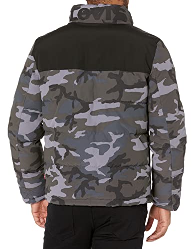 Image of Levi's Men's Arctic Cloth Retro Bubble Puffer Jacket
