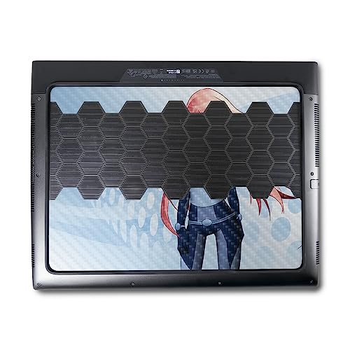 Image of MightySkins Carbon Fiber Skin Compatible with Alienware M18 R1 (2023) Full Wrap Kit - Anime Spy | Protective, Durable Textured Carbon Fiber Finish | Easy to Apply & Change Styles | Made in The USA